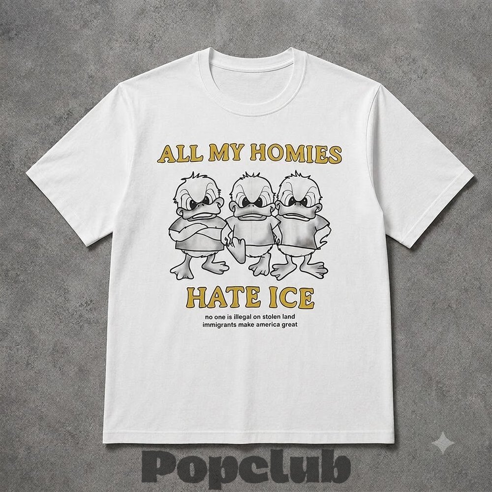 Zayn Malik All My Homies Hate Ice Duck T-Shirt Zayn Malik All My Homies Hate Ice Duck T-Shirt