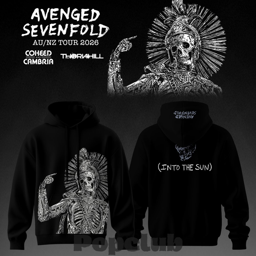 Avenged Sevenfold AUS-NZ Tour 2026 Hoodie - POPCLUB
