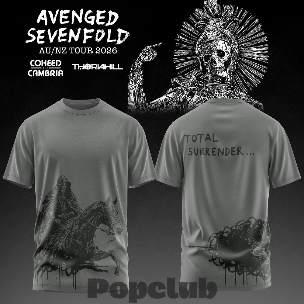 Avenged Sevenfold AUS-NZ Tour 2026 T-Shirt - POPCLUB