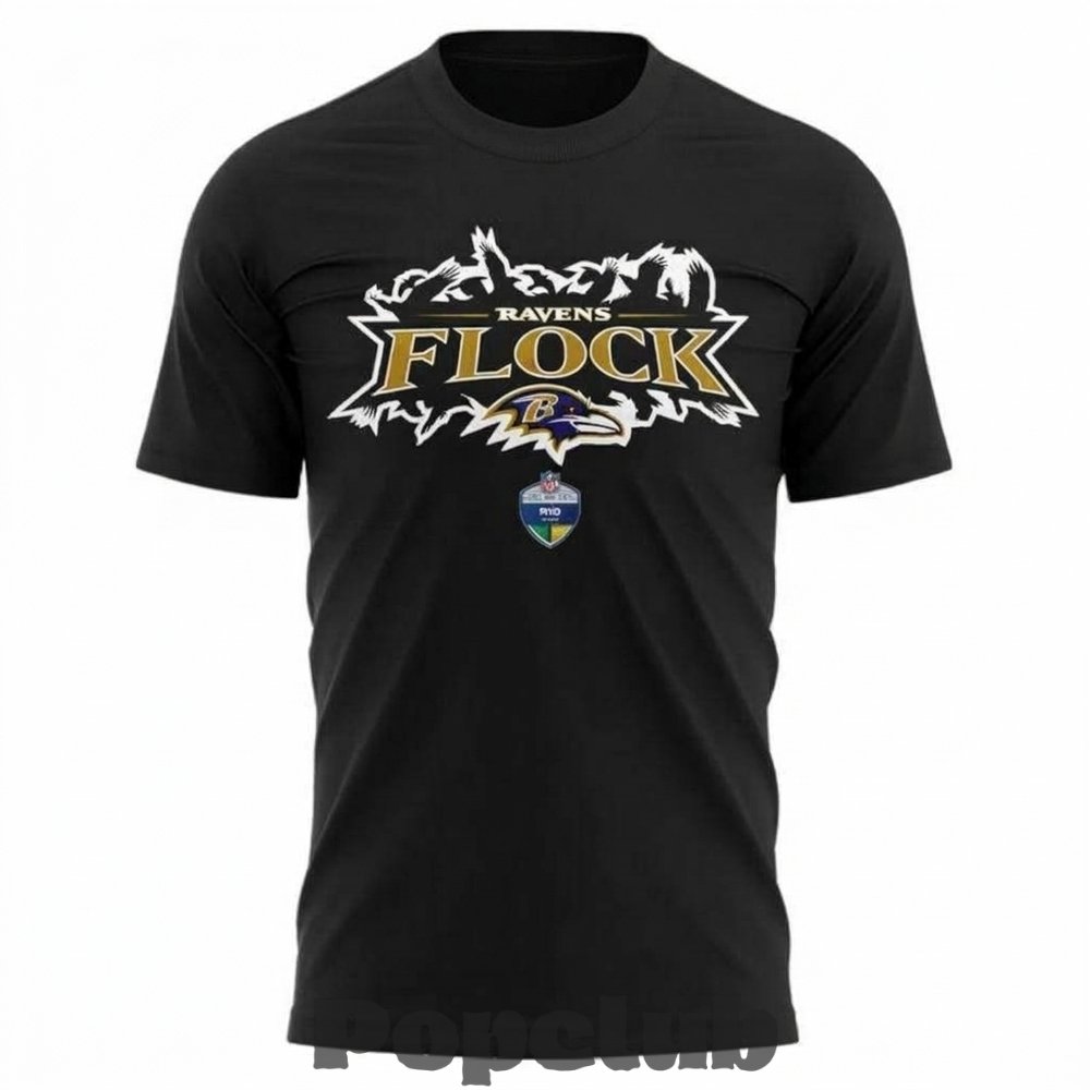 Baltimore Ravens In Rio De Janeiro Game 2026 Tee - POPCLUB