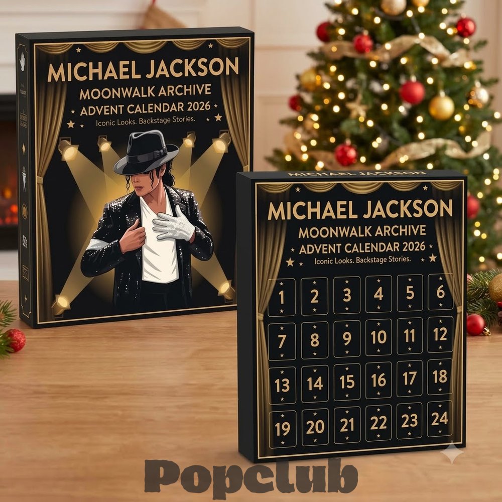 Michael Jackson Moonwalk 2026 Advent Calendar - 24 Collectible
